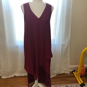 NWOT Nicole Miller High Low Dress